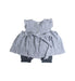 A Grey Pants Sets from Message in the Bottle in size 0-3M for girl. (Back View)