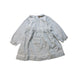 A Grey Long Sleeve Dresses from Bonpoint in size 3T for girl. (Back View)