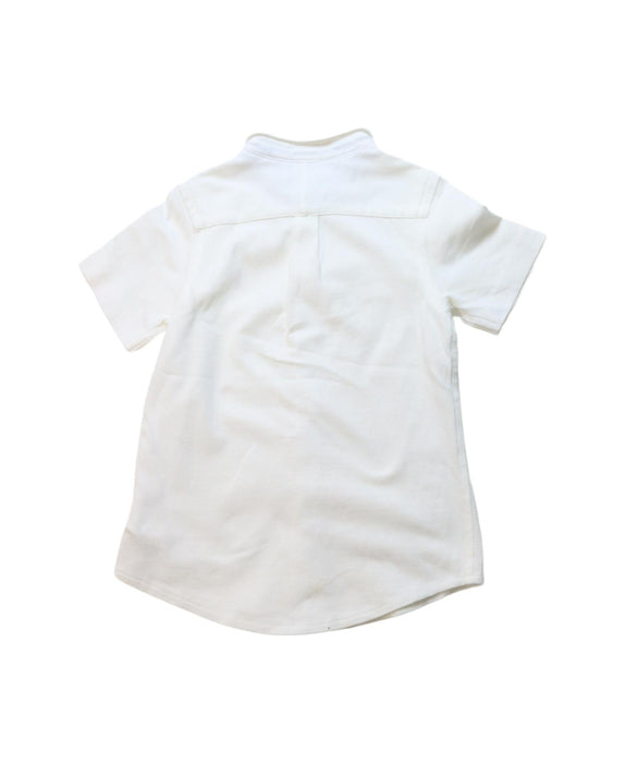 A Blue Short Sleeve Shirts from Polo Ralph Lauren in size 3T for boy. (Back View)