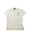 A White Short Sleeve Polos from Polo Ralph Lauren in size 4T for boy. (Front View)