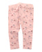 A Pink Leggings from Seed in size 6-12M for girl. (Back View)