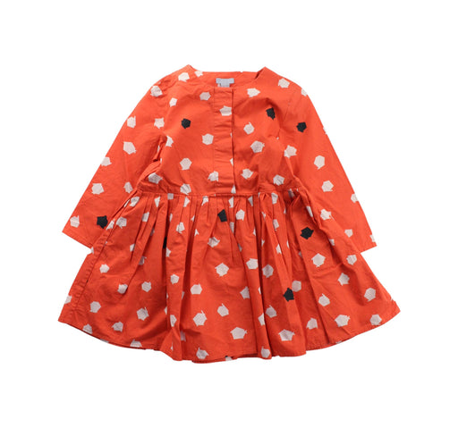 A Orange Long Sleeve Dresses from COS in size 12-18M for girl. (Front View)