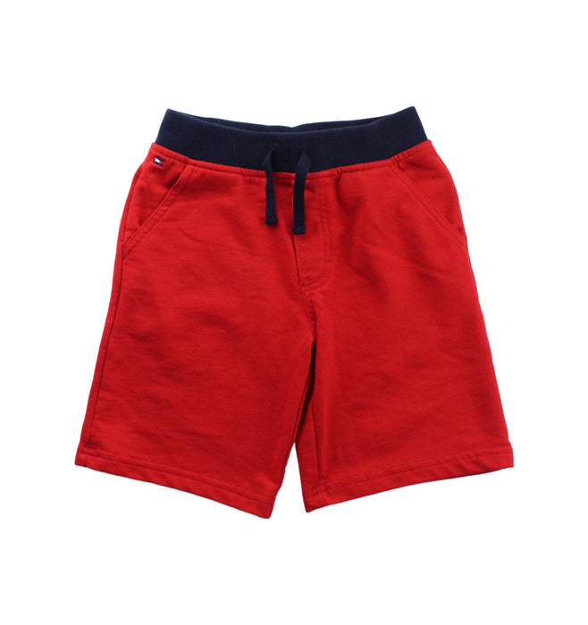 A Red Shorts from Tommy Hilfiger in size 5T for boy. (Front View)