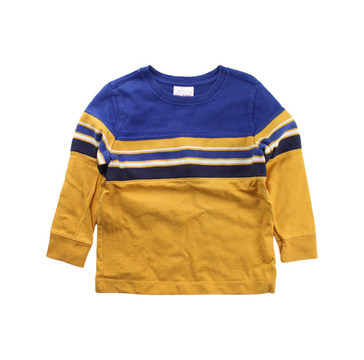 A Blue Crewneck Sweatshirts from Hanna Andersson in size 4T for boy. (Front View)