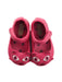 A Pink Flats from Mini Melissa in size 12-18M for girl. (Back View)