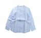 A Blue Long Sleeve Shirts from Jacadi in size 6T for boy. (Front View)