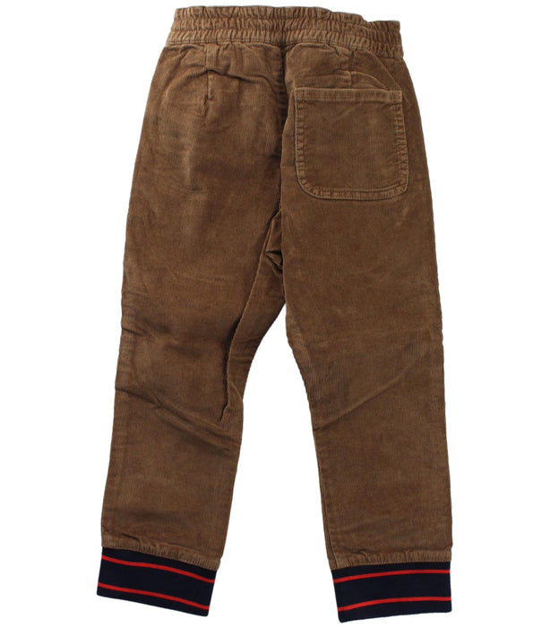 A Brown Casual Pants from Crewcuts in size 5T for boy. (Back View)