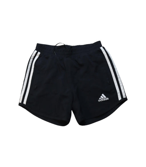 A Black Shorts from Adidas in size 10Y for neutral. (Front View)