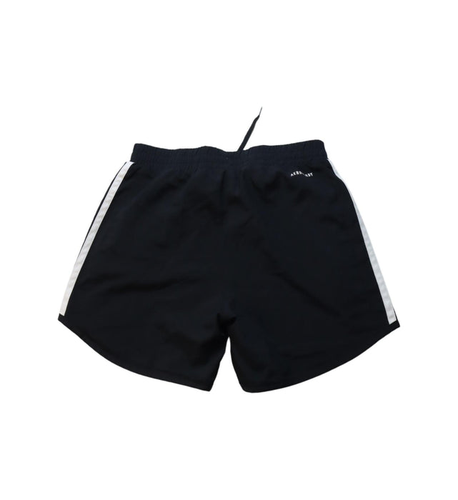 A Black Shorts from Adidas in size 10Y for neutral. (Back View)