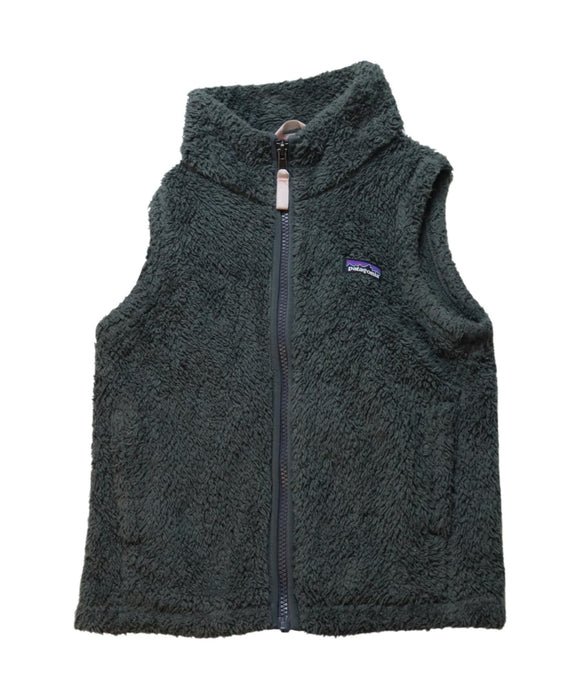 A Grey Vests from Patagonia in size 7Y for neutral. (Front View)