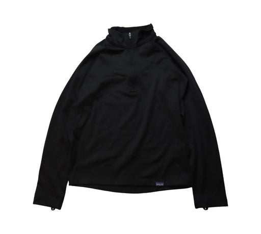 A Black Base Layers from Patagonia in size 8Y for neutral. (Front View)