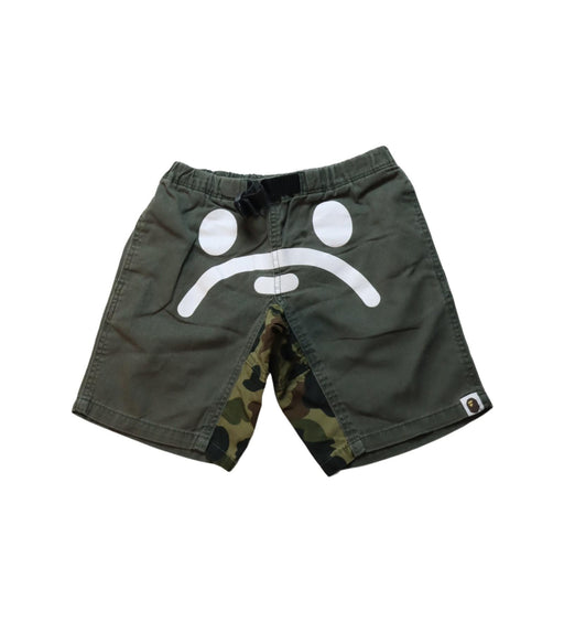 A Multicolour Shorts from BAPE KIDS in size 7Y for boy. (Front View)