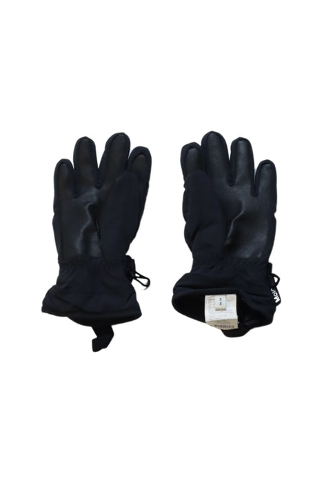 A Black Ski Gloves from Molo in size 3T for neutral. (Back View)