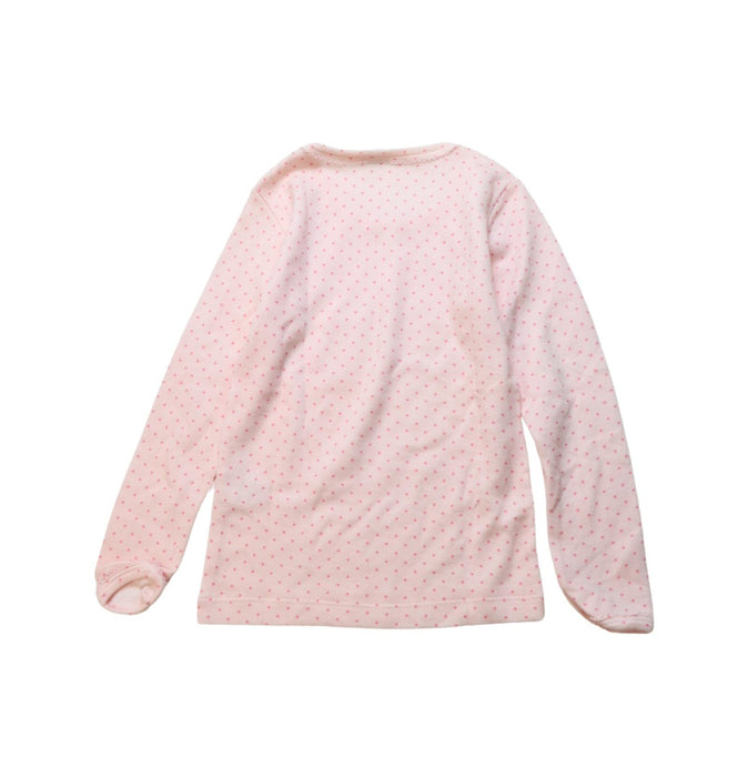 A Pink Separates from Petit Bateau in size 6T for girl. (Back View)