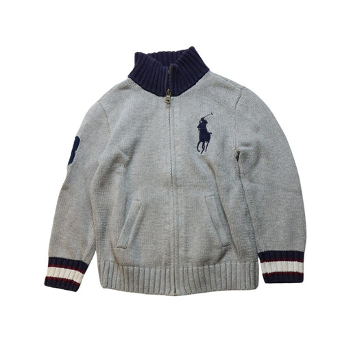 A Multicolour Knit Sweaters from Polo Ralph Lauren in size 5T for boy. (Front View)
