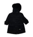 A Black Coats from Nicholas & Bears in size 6-12M for neutral. (Front View)