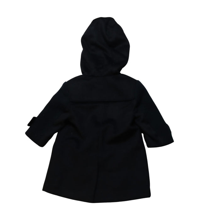 A Black Coats from Nicholas & Bears in size 6-12M for neutral. (Back View)