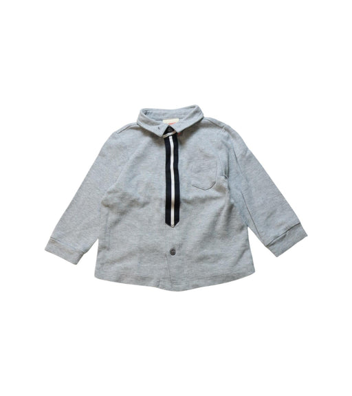 A Multicolour Long Sleeve Polos from Momonittu in size 3-6M for boy. (Front View)