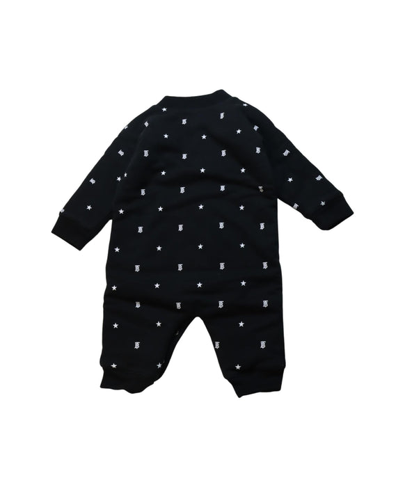 A Black Short Sleeve Jumpsuits from Burberry in size 3-6M for neutral. (Back View)