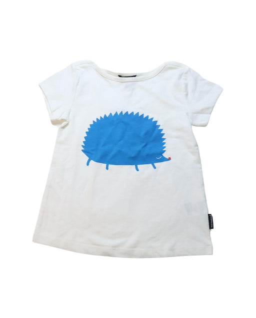 A White Short Sleeve T Shirts from Marimekko in size 5T for girl. (Front View)