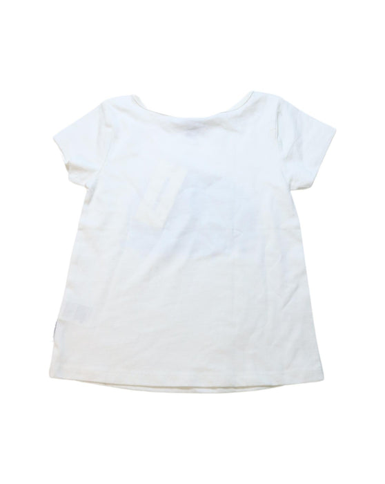 A White Short Sleeve T Shirts from Marimekko in size 5T for girl. (Back View)