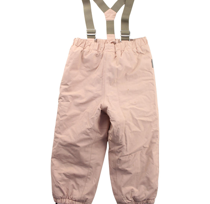 A Pink Ski Pants & Salopettes from Mini A Ture in size 5T for girl. (Front View)