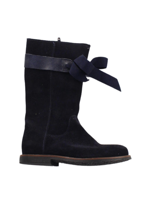 A Black Winter Boots from Jacadi in size 5T for girl. (Front View)