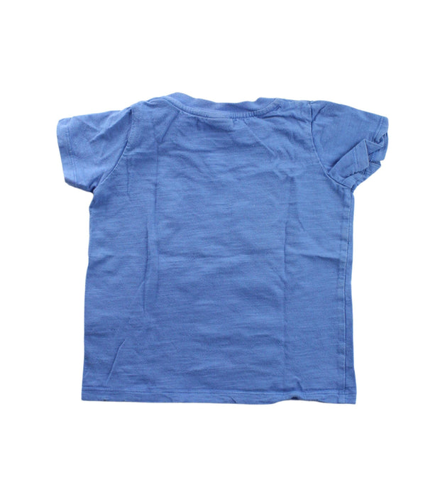 A Blue Short Sleeve T Shirts from Seed in size 18-24M for boy. (Back View)