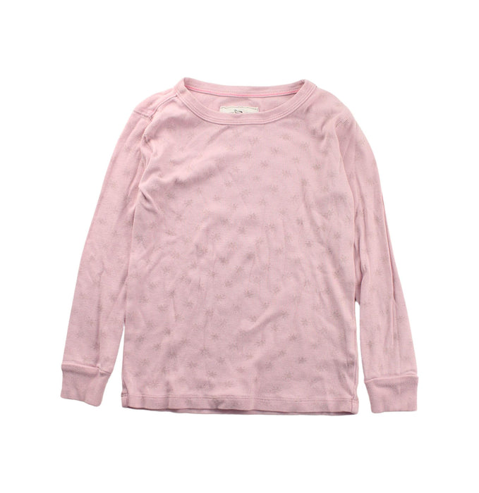 A Pink Pyjama Sets from Crewcuts in size 5T for girl. (Front View)