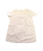 A Ivory Short Sleeve Dresses from Carrément Beau in size 4T for girl. (Back View)