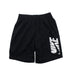 A Black Shorts from Nike in size 8Y for boy. (Front View)