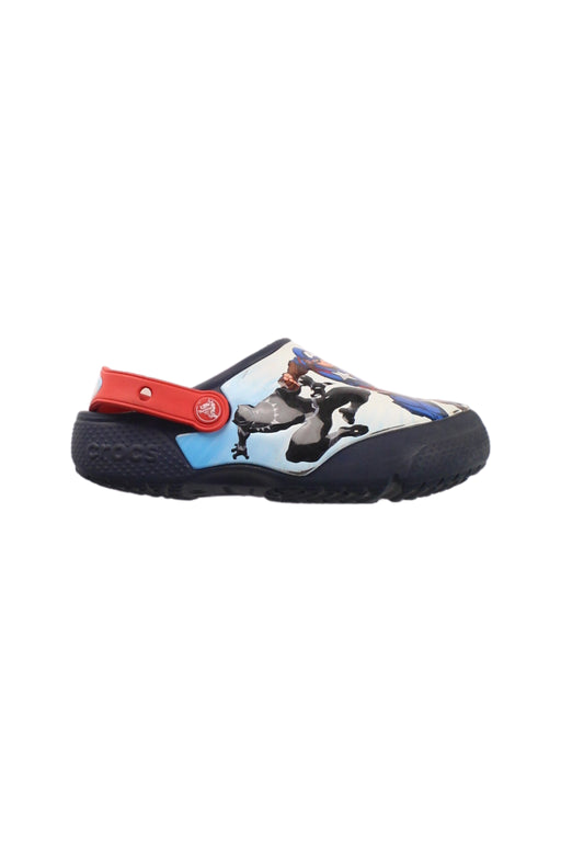 A Multicolour Sandals from Crocs in size 7Y for boy. (Front View)