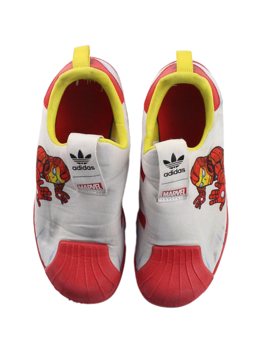 A Multicolour Slip Ons from Adidas in size 10Y for boy. (Back View)