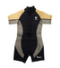 A Black Wetsuits from TYR in size 4T for boy. (Front View)