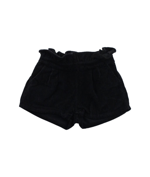 A Black Shorts from Louis Louise in size 4T for girl. (Front View)