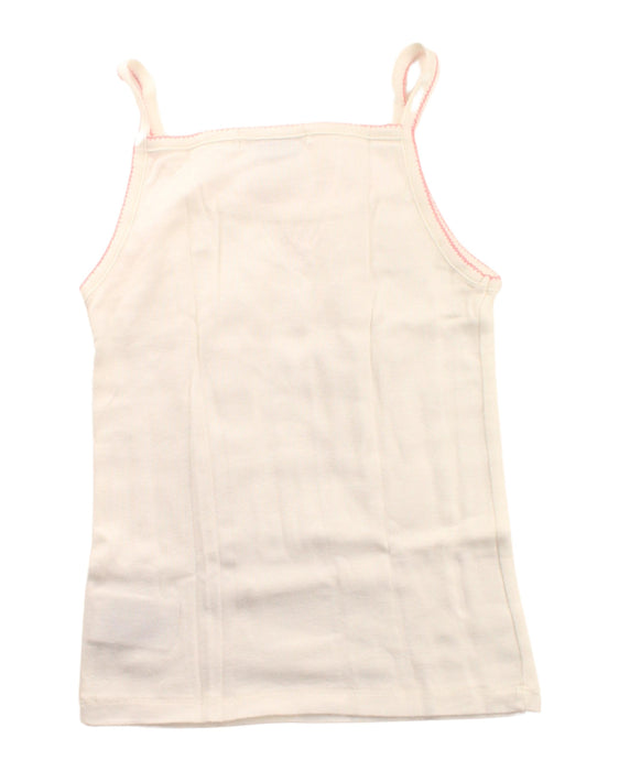 A White Sleeveless T Shirts from Bonpoint in size 3T for girl. (Back View)