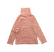 A Peach Long Sleeve Tops from Bonpoint in size 3T for girl. (Front View)