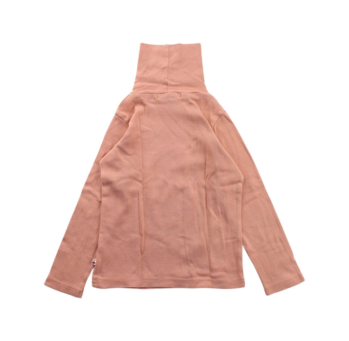 A Peach Long Sleeve Tops from Bonpoint in size 3T for girl. (Back View)
