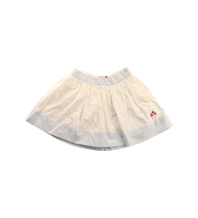 A White Short Skirts from Sergent Major in size 5T for girl. (Front View)