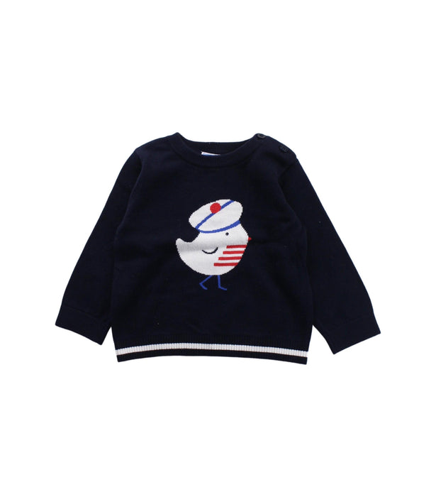 A Multicolour Sweatshirts from Jacadi in size 12-18M for girl. (Front View)