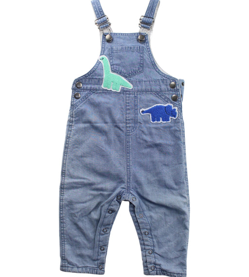 A Multicolour Long Overalls from Seed in size 3-6M for boy. (Front View)
