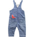 A Multicolour Long Overalls from Seed in size 3-6M for boy. (Back View)