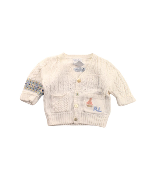 A Multicolour Cardigans from Ralph Lauren in size 0-3M for neutral. (Front View)