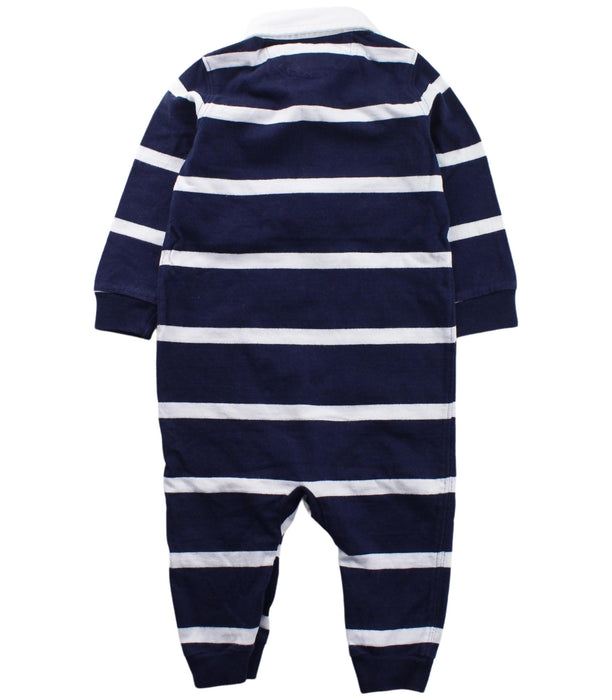 A White Long Sleeve Jumpsuits from Ralph Lauren in size 6-12M for boy. (Back View)