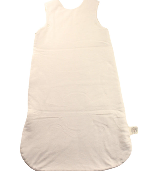 A Ivory Sleepsacs from Natures Purest in size 0-3M for neutral. (Back View)