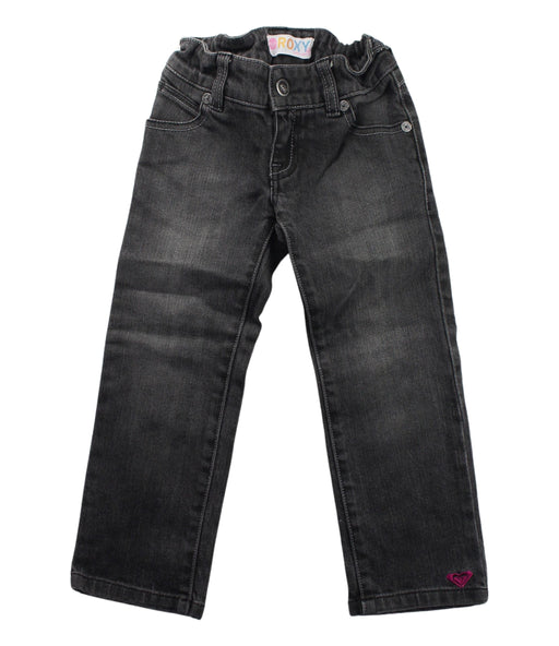 A Black Jeans from Roxy in size 3T for boy. (Front View)