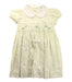 A Green Short Sleeve Dresses from Kingkow in size 4T for girl. (Front View)