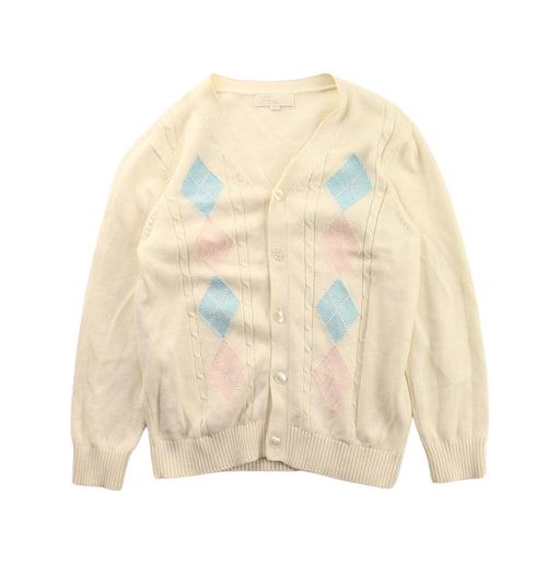 A Ivory Cardigans from Nicholas & Bears in size 4T for boy. (Front View)