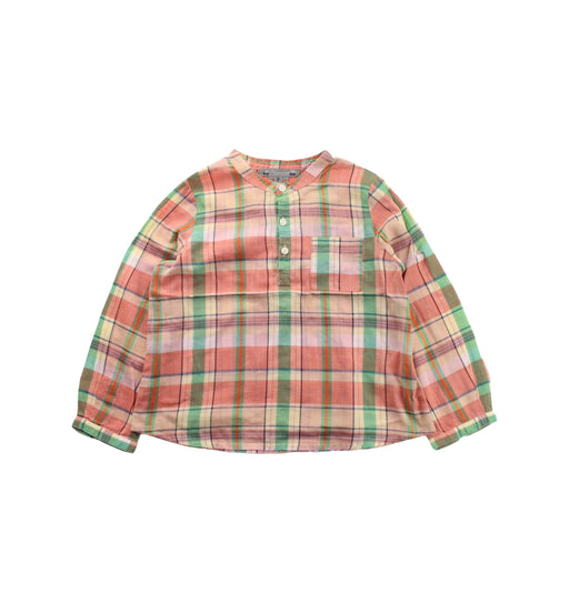 A Green Long Sleeve Tops from Bonpoint in size 3T for boy. (Front View)