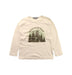 A White Long Sleeve T Shirts from Bonpoint in size 3T for boy. (Front View)